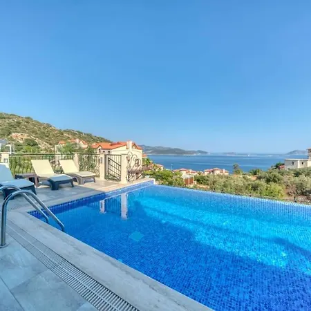 Yaz Amazing Sea View And Meis Island View Villa Kaş